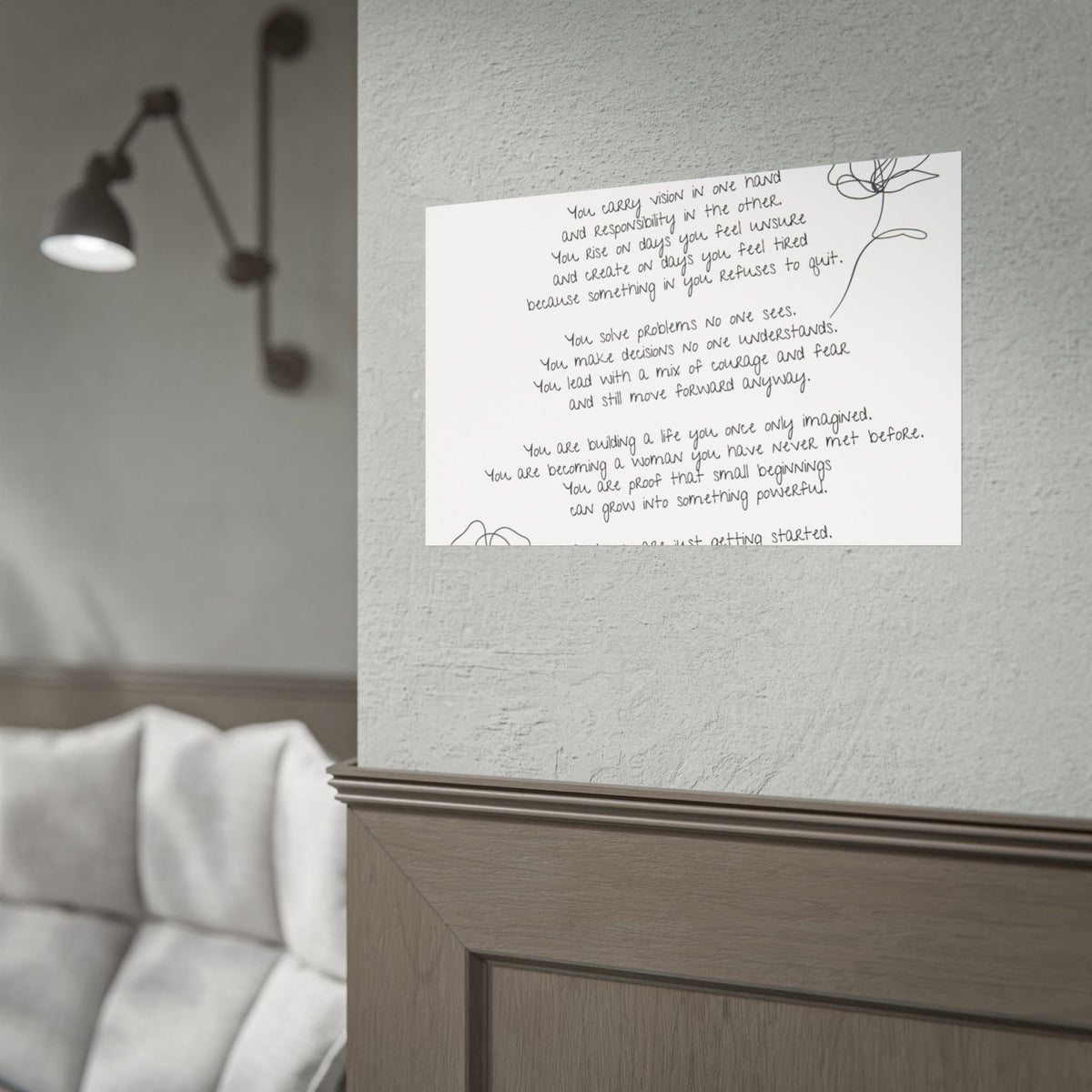 Rolled Posters - "Small Beginnings"