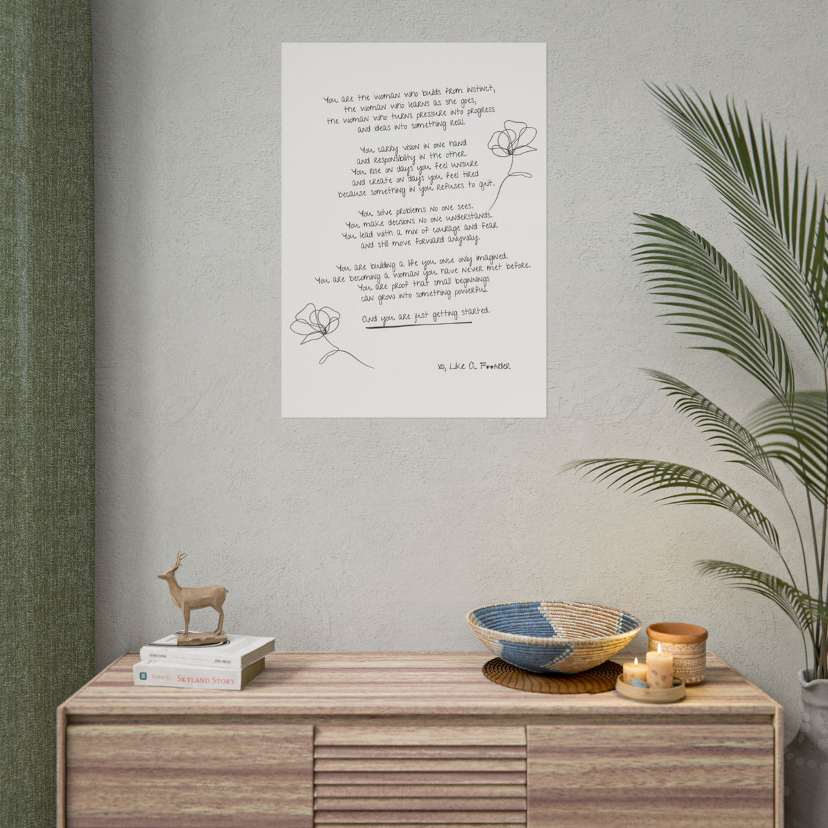 Rolled Posters - "Small Beginnings"