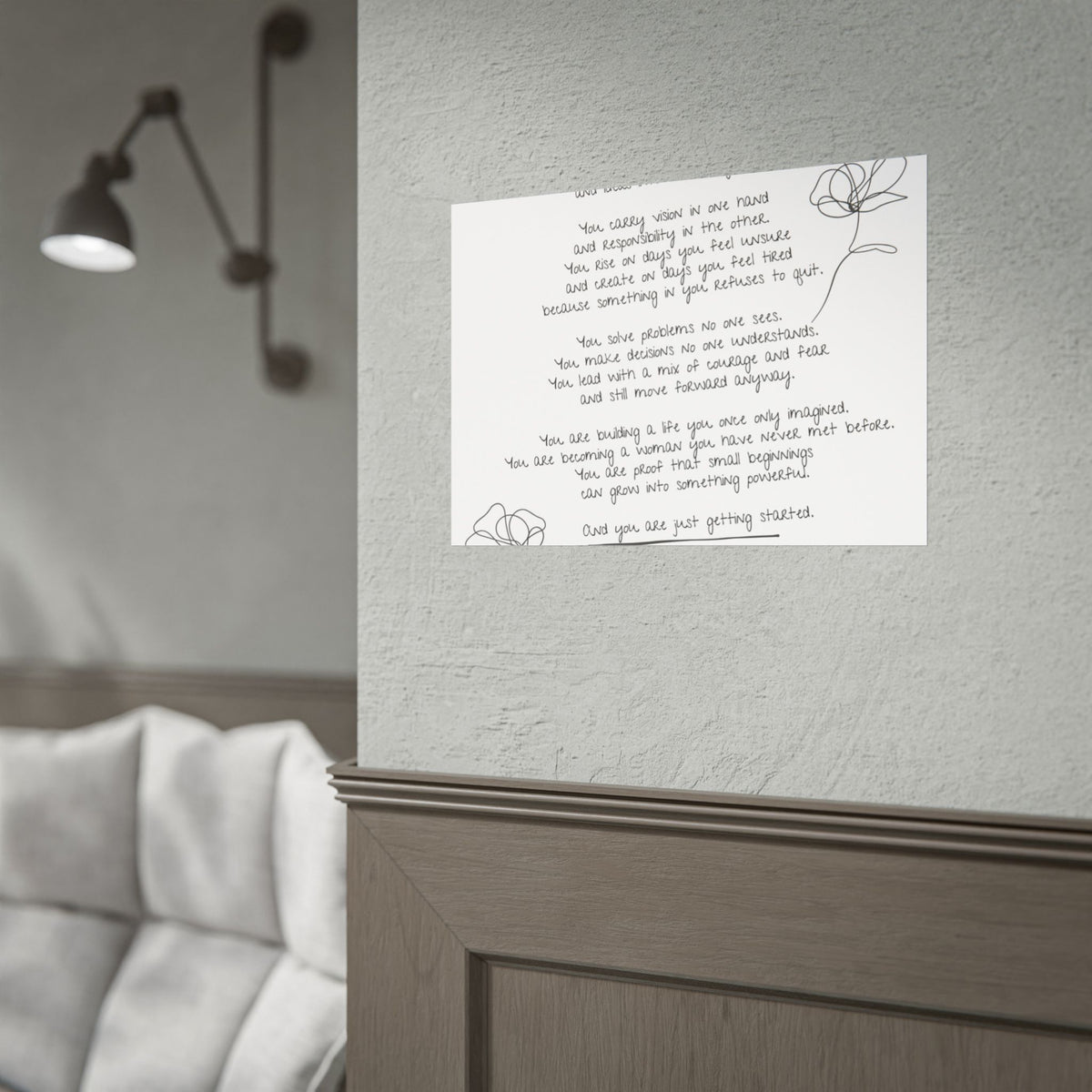 Rolled Posters - "Small Beginnings"