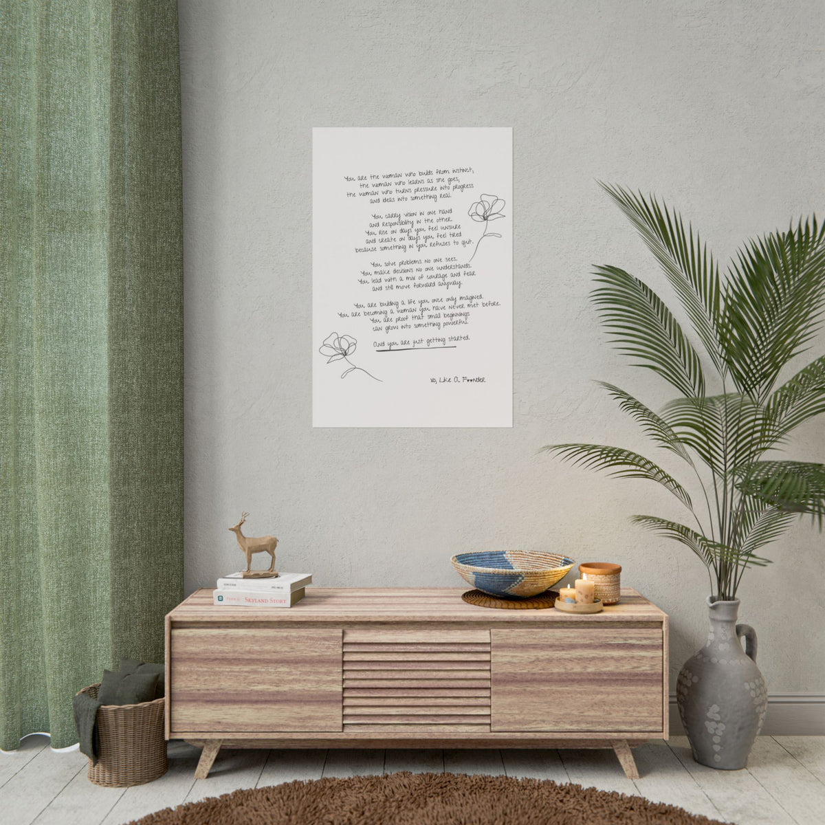 Rolled Posters - "Small Beginnings"