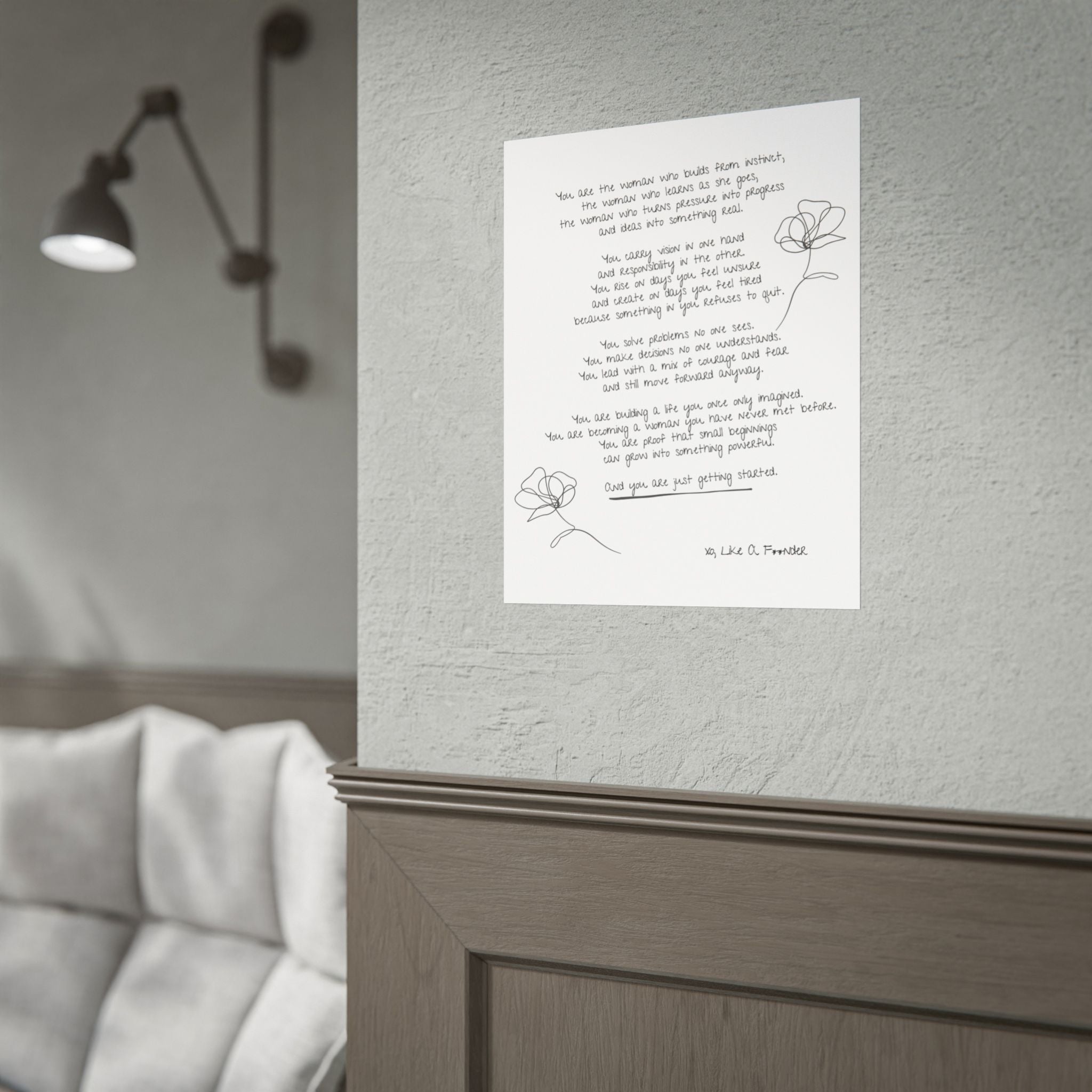 Rolled Posters - "Small Beginnings"