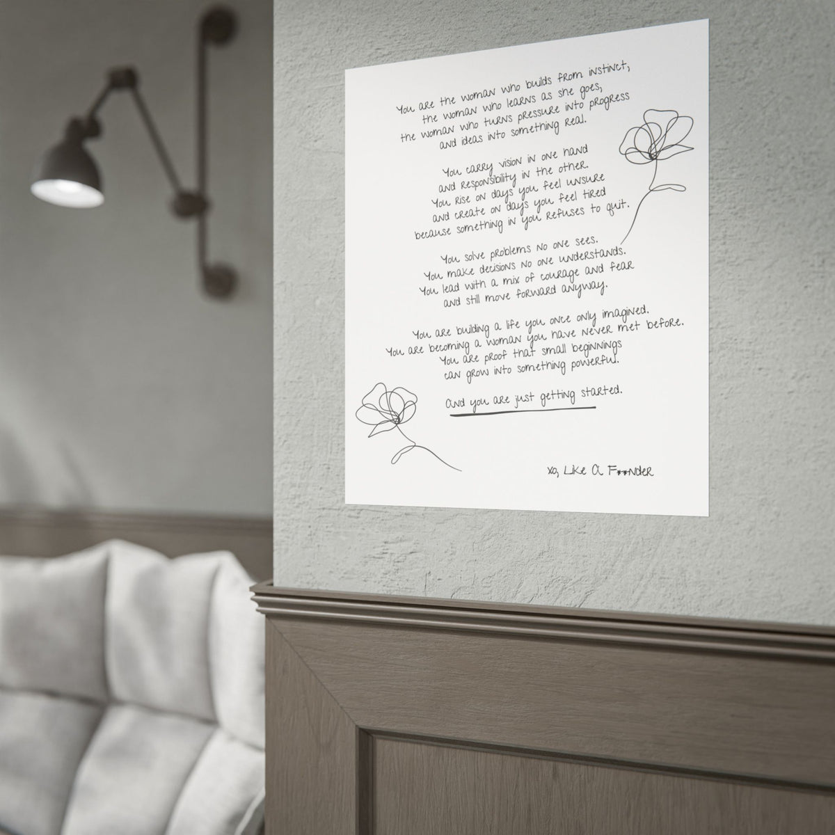 Rolled Posters - "Small Beginnings"
