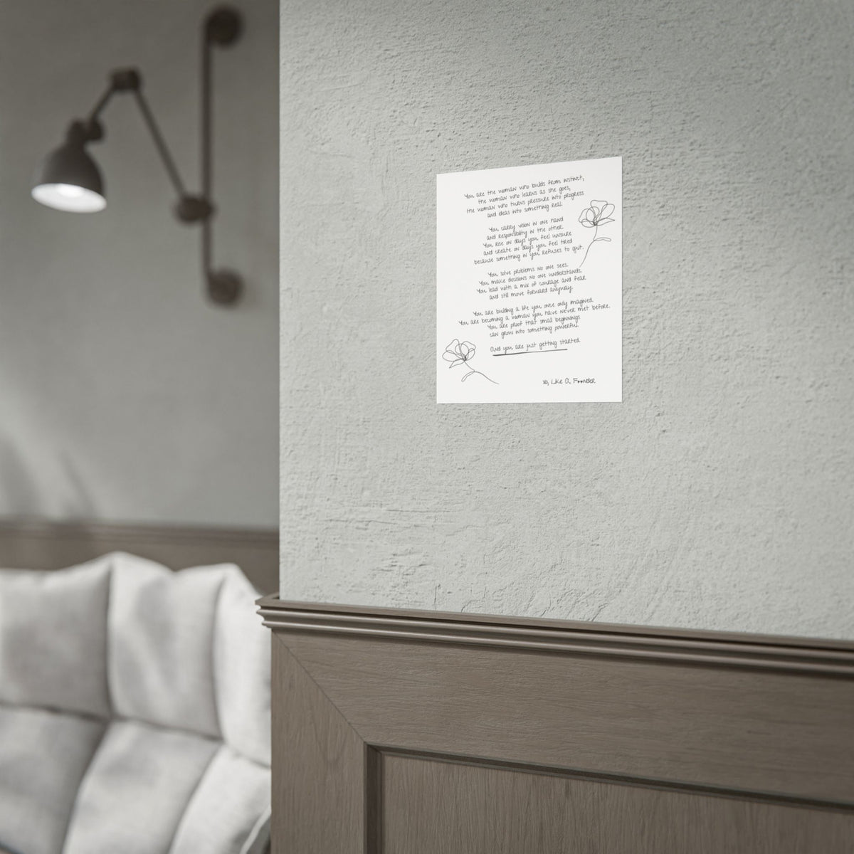 Rolled Posters - "Small Beginnings"