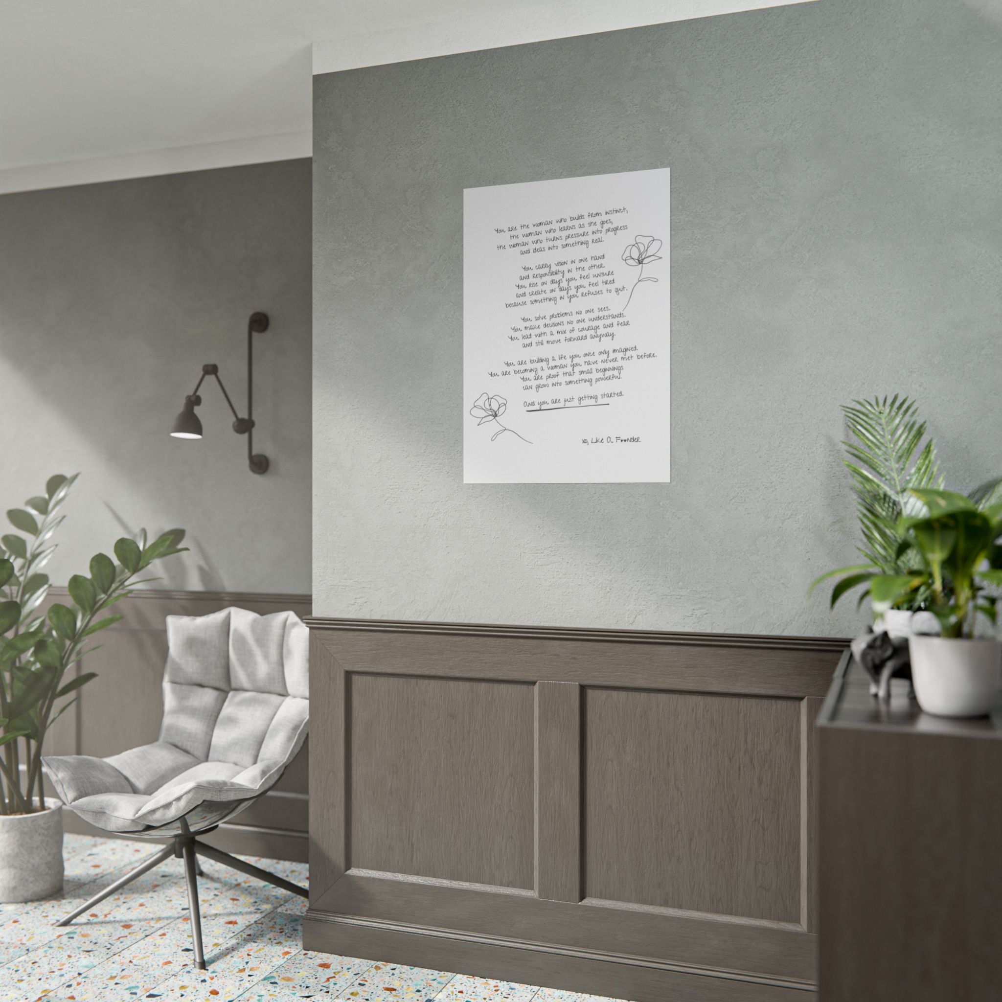 Rolled Posters - "Small Beginnings"