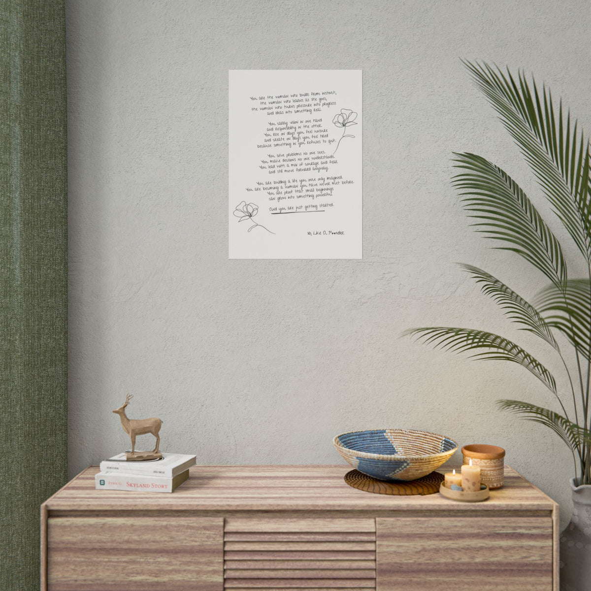 Rolled Posters - "Small Beginnings"