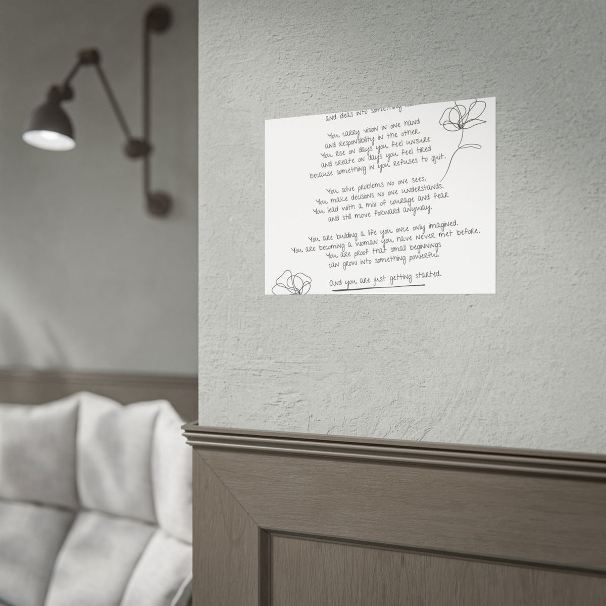 Rolled Posters - "Small Beginnings"