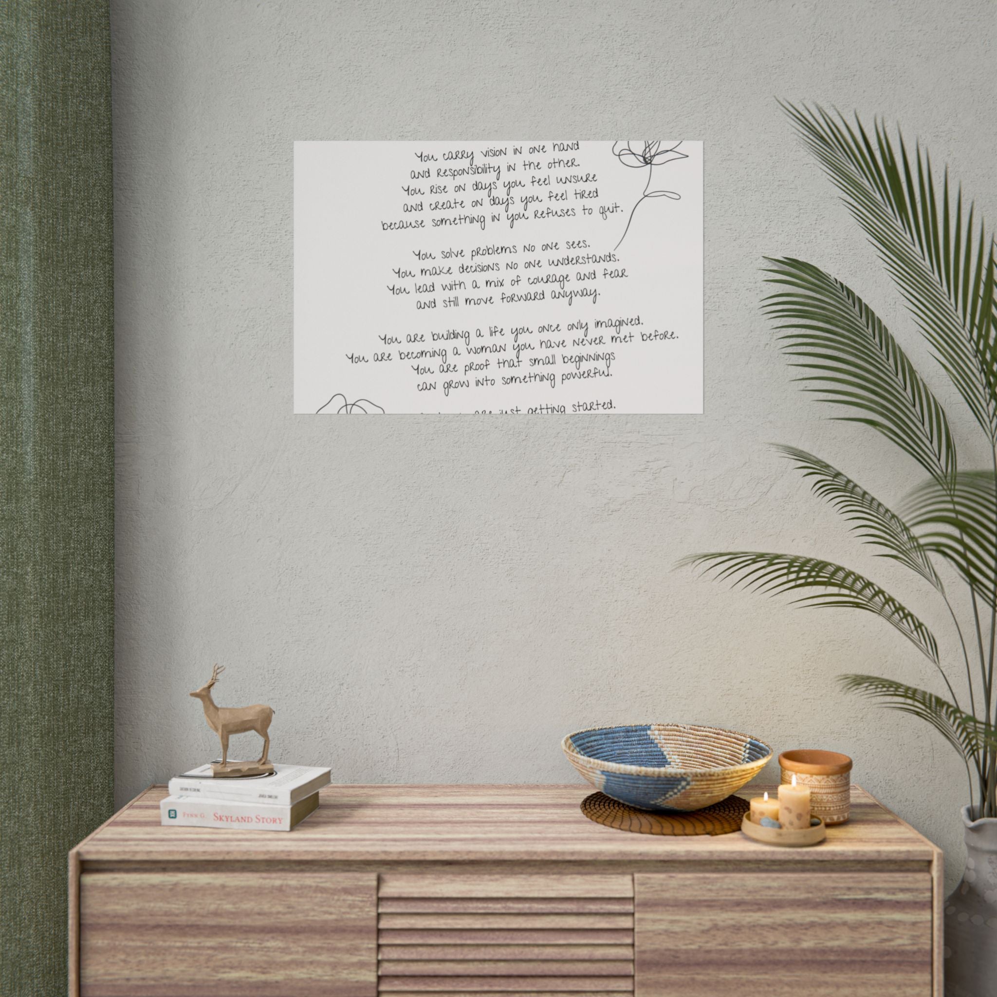 Rolled Posters - "Small Beginnings"